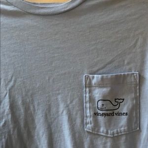 Blue Long Sleeve Vineyard Vines Tee